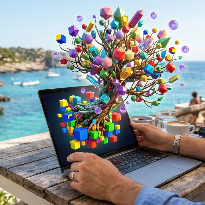 Andrea Riezzo che costruisce un piano editoriale e mappa testi per il posizionamento SEO